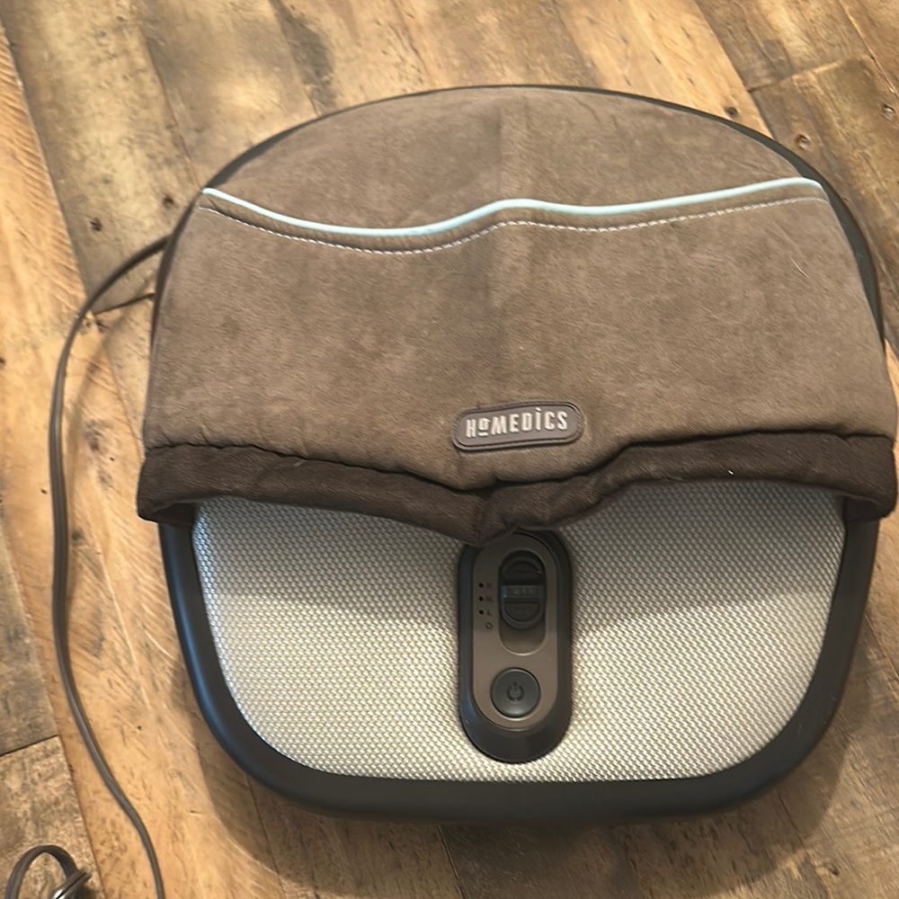 Homedics Brown and Gray Foot Massager